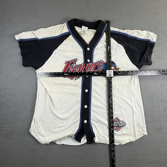 Vtg Disney Store Embroidered Baseball Jersey Men's L Eeyore Bee Stompers Thrash - Picture 6 of 11